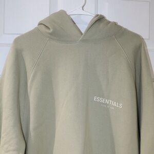 Fear of God Essentials Men's Beige Hoodie